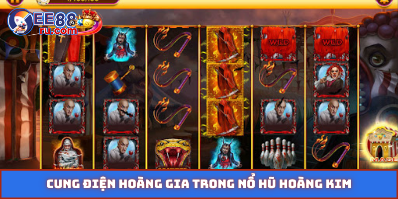 Cung điện hoàng gia trong nổ hũ Hoàng Kim