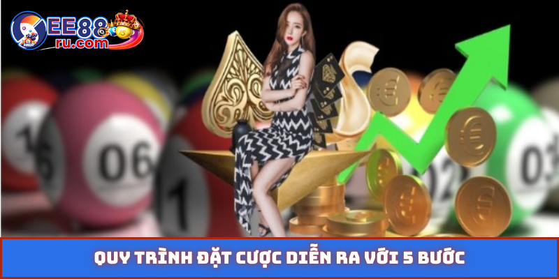 Quy trình đặt cược diễn ra với 5 bước
