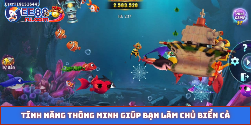 Tính năng thông minh giúp bạn làm chủ biển cả